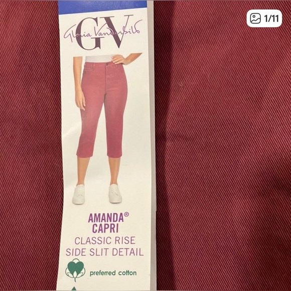 Gloria Vanderbilt Denim - Gloria Vanderbilt Amanda Capri Pants